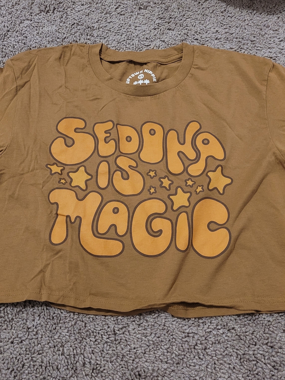 "Sedona Is Magic" Brown Graphic Tee